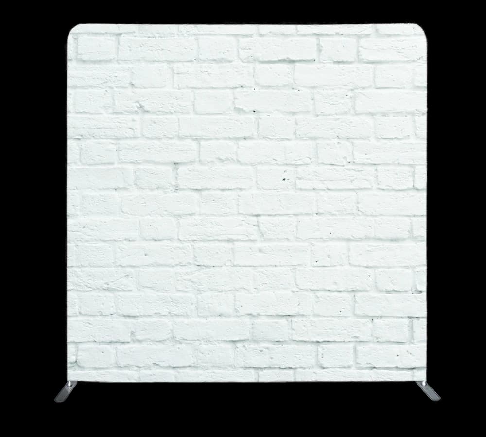 Backdrop: White Brick